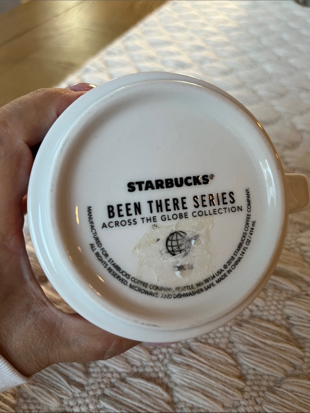 NWOT Starbucks Arizona Grand Canyon Mug - Orange and White - Picture 5 of 5